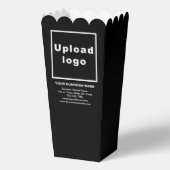 Markenbezeichnung für Black Popcorn Geschenkschachtel (Vorderseite)