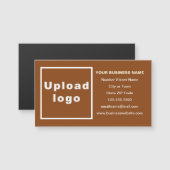 Markenbezeichnung für braune Magnetkarte (Vorne/Hinten)