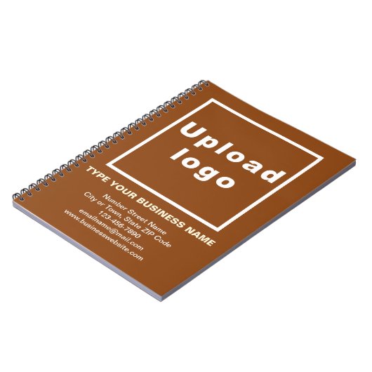 Markenbezeichnung für Brown-Notebook Notizblock (Linke Seite)