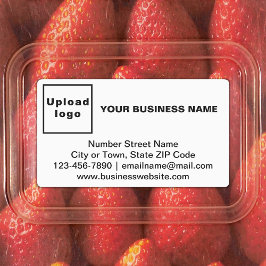 Markenbezeichnung für das Label "White Rectangle A Etiketten