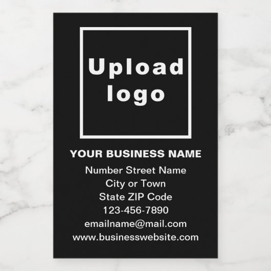 Markenbezeichnung für das Lebensmittel-Label "Blac Lebensmitteletikett (Einzelnes Label)