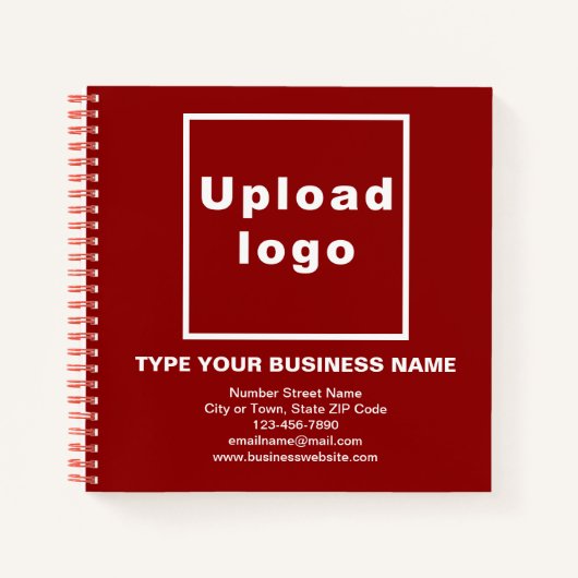 Markenbezeichnung für das SpiralNotebook "Red Squa Notizblock (Vorderseite)