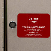 Markenbezeichnung für flexibles Rotes Rechteck Magnet