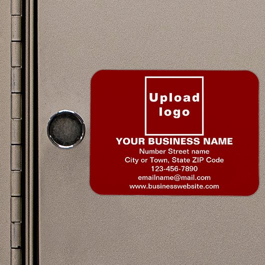 Markenbezeichnung für flexibles Rotes Rechteck Magnet