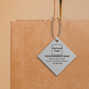 Markenbezeichnung für graue Diamantform Geschenkanhänger