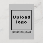 Markenbezeichnung für graue Flachkarte (Rückseite)