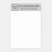 Markenbezeichnung für "Graue lange" Position Post-it Klebezettel (Vorderseite)