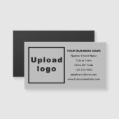 Markenbezeichnung für graue Magnetkarte (Vorne/Hinten)