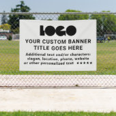 Markenbezeichnung für Graufirmen im Außenbereich 6 Banner (Insitu)