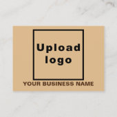 Markenbezeichnung für hellbraune Rufkarte Telefonnummerkarte (Rückseite)