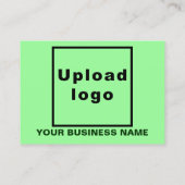 Markenbezeichnung für helle grüne Rufkarte Telefonnummerkarte (Rückseite)