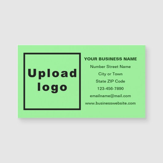 Markenbezeichnung für hellgrüne Magnetkarte (Vorderseite)