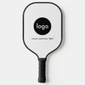 Markenbezeichnung für kundenspezifische Logos Pickleball Schläger (Rückseite)
