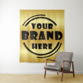 Markenbezeichnung für kundenspezifische Unternehme Wandteppich (Beispiel)