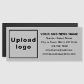 Markenbezeichnung für lange graue Magnetkarte (Vorne/Hinten)