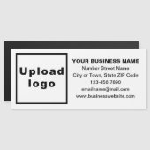 Markenbezeichnung für lange weiße Magnetkarte (Vorne/Hinten)