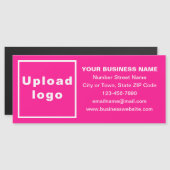 Markenbezeichnung für langrosa Magnetkarte (Vorne/Hinten)