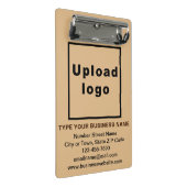 Markenbezeichnung für Light Brown Mini-Zwischenabl Mini Klemmbrett (Schrägansicht)