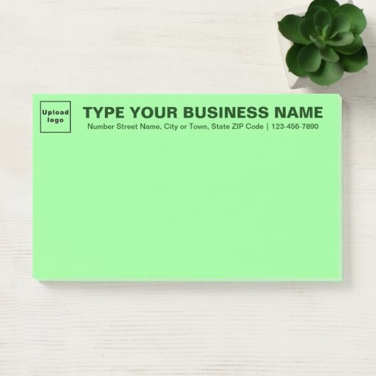 Markenbezeichnung für "Light Green Large" Post-it Klebezettel (Büro)