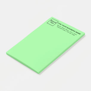 Markenbezeichnung für "Light Green Long" Post-it Klebezettel