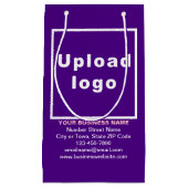 Markenbezeichnung für Lila kleine Geschenktüte (Vorderseite)