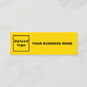 Markenbezeichnung für Mini-Size-Gelbe Karte (Rückseite)