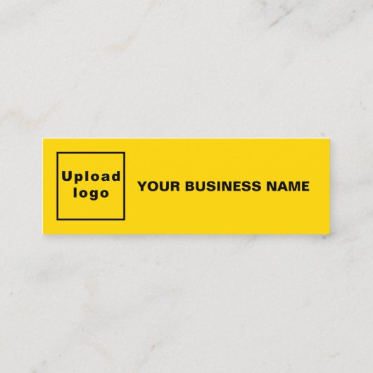 Markenbezeichnung für Mini-Size-Gelbe Karte (Rückseite)