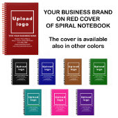 Markenbezeichnung für Red Spiral Notebook Notizblock