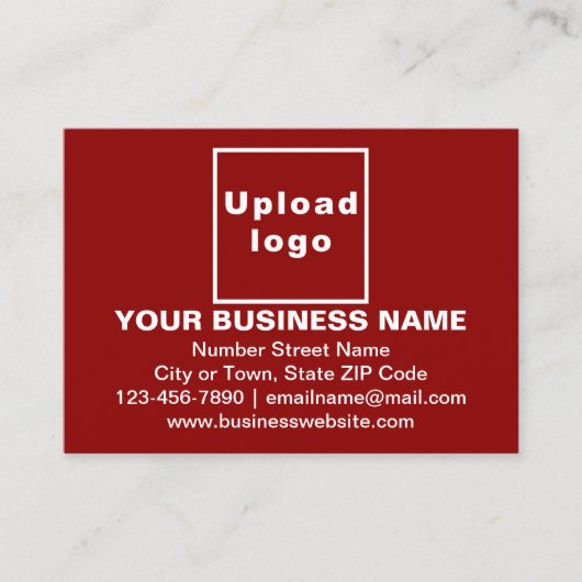 Markenbezeichnung für Rote Rufkarte Telefonnummerkarte (Vorderseite)