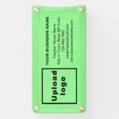 Markenbezeichnung für "Small Light Green Banner" Banner (Vertikal)