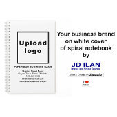 Markenbezeichnung für White Spiral Notebook Notizblock