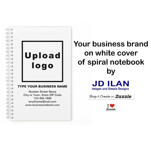 Markenbezeichnung für White Spiral Notebook Notizblock