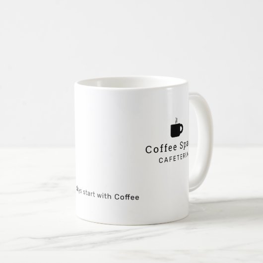 Markenbezeichnung Kaffeetasse (VorderseiteRechts)