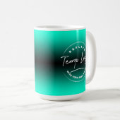 Markenbezeichnung mit dem Logo für Ihr Unternehmen Kaffeetasse (VorderseiteRechts)