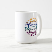 Markenbezeichnung mit Ihrem Firmenlogo oder Grafik Kaffeetasse (VorderseiteRechts)