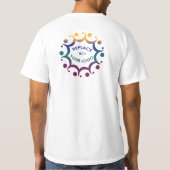Markenbezeichnung mit Ihrem Firmenlogo oder Grafik T-Shirt (Rückseite)