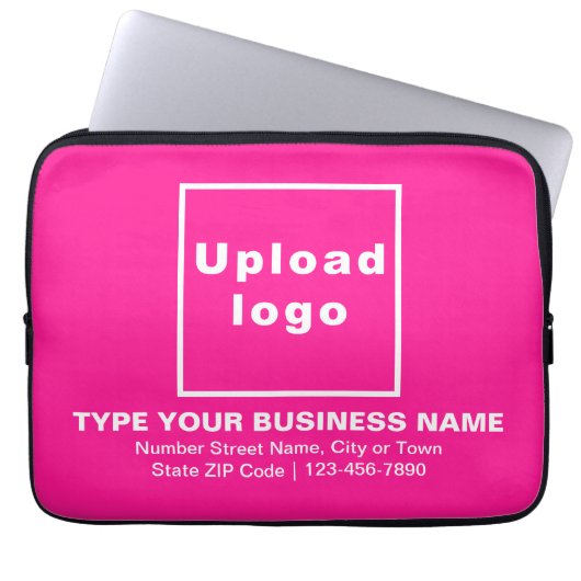 Markenbezeichnung Rosa Notebook-Sieb Laptopschutzhülle (Vorderseite)