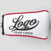 Markenbezeichnung White Modern Company Logo Busine Golf Headcover (Vorderseite)