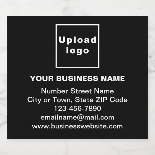 Markenbezeichnungen auf dem Etikett "Black Liquor (Einzelnes Label)