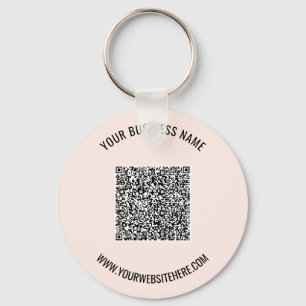 Markenbezogener Werbe-QR-Code-Schlüsselanhänger Be Schlüsselanhänger