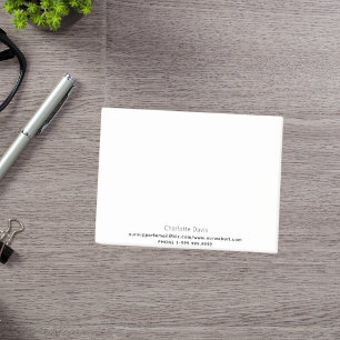 Markenfarbe Post-it Klebezettel