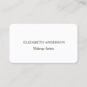 Markenfarbe Qr-Code für soziale Medien Visitenkarte (Vorderseite)