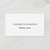 Markenfarbe Qr Code Socal Media Premium Visitenkarte (Vorderseite)