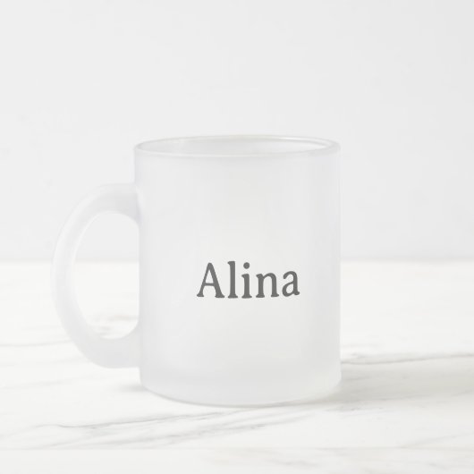 Markenförderung 10 oz mattglastasse (Links)