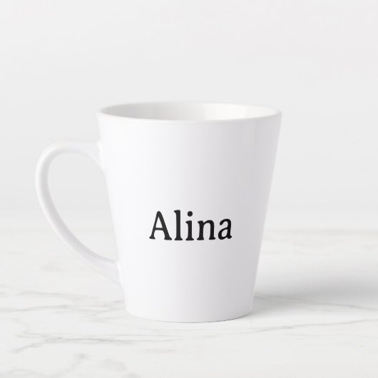Markenförderung 12 oz Klein Milchtasse (Links)