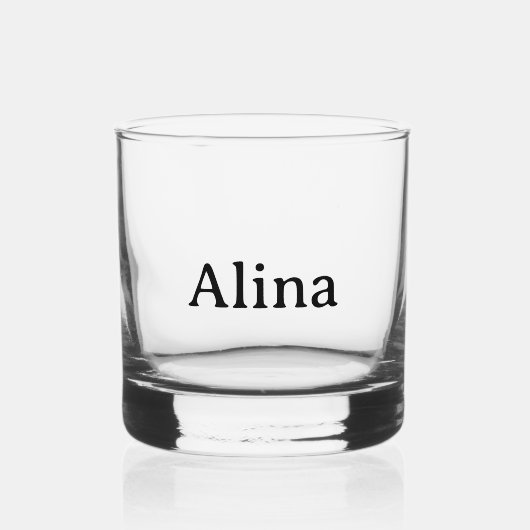 Markenförderung 12 oz whiskyglas (Vorderseite)