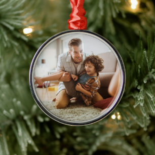Markenförderungsfoto Premium-Rund Ornament Aus Metall