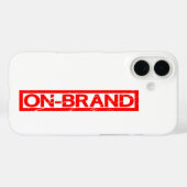 Markenfreie Briefmarke Case-Mate iPhone Hülle (Rückseite (Horizontal))