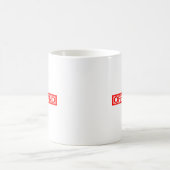 Markenfreie Briefmarke Kaffeetasse (Mittel)