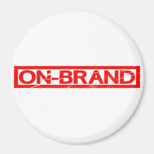 Markenfreie Briefmarke Magnet (Vorne)